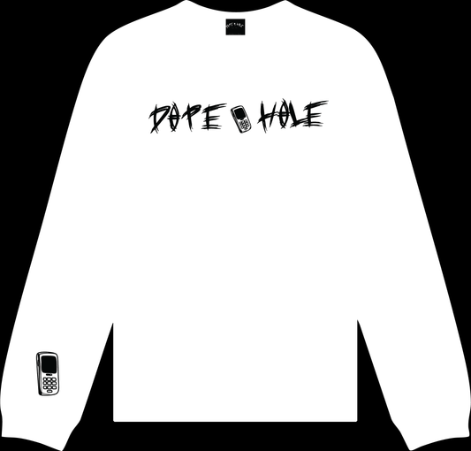 Dopehole Longsleeve White